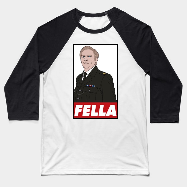 FELLA Baseball T-Shirt by aliciahasthephonebox